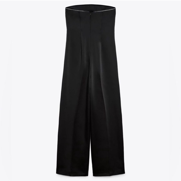 ZARA RHINESTONE SATIN
EFFECT JUMPSUIT - Picture 11 of 12